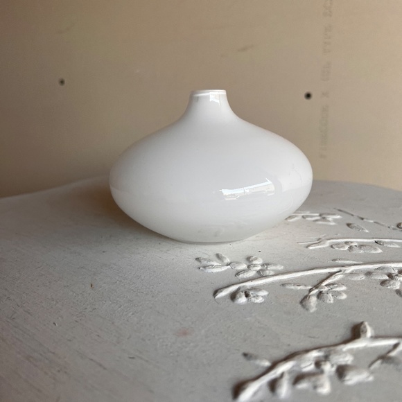 IKEA Accents Vintage Ikea White Salong Vase Poshmark